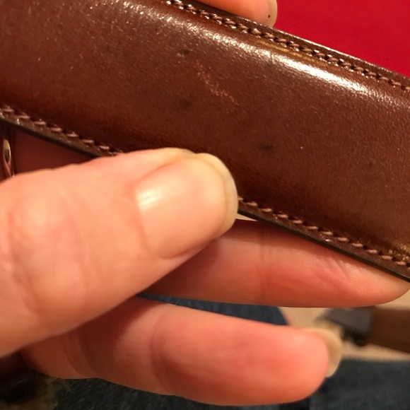 Trafalgar Brown Leather Belt - Picture 8 of 9